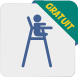 Chaises hautes | Dennlys Parc